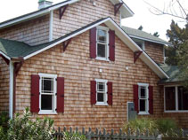 Hatteras Storm Panels installed on second-story windows